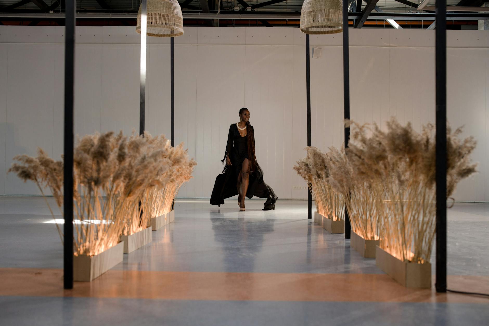Milan Fashion Week runway show during the best time to visit Milan for fashion
