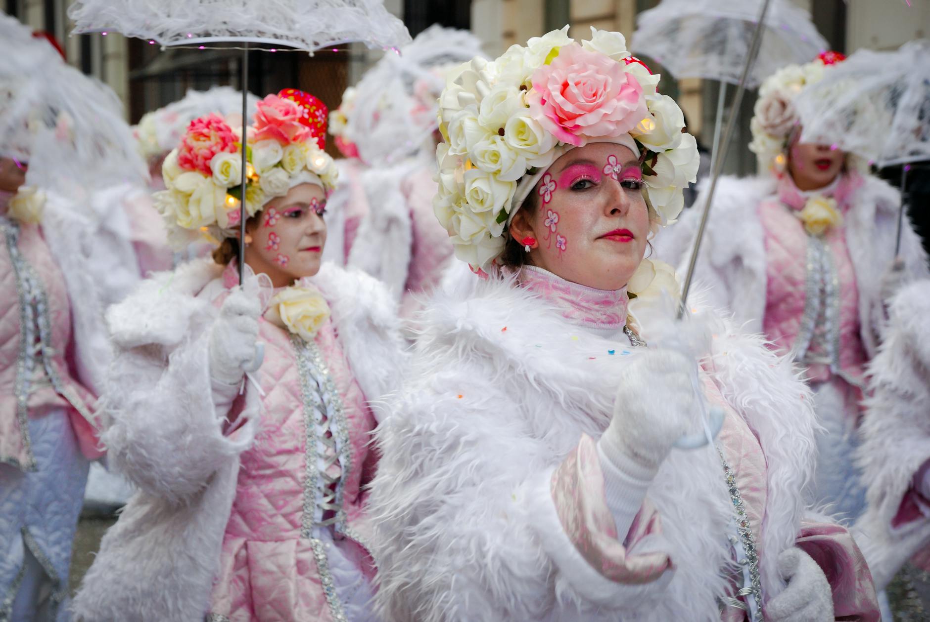 Milan Carnival celebration and parade in February