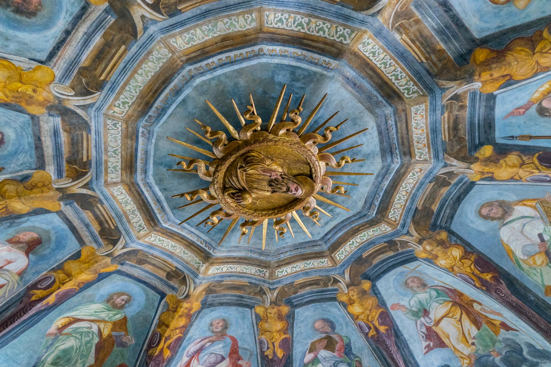 Hidden gems Milan the frescoed interior of San Maurizio al Monastero Maggiore