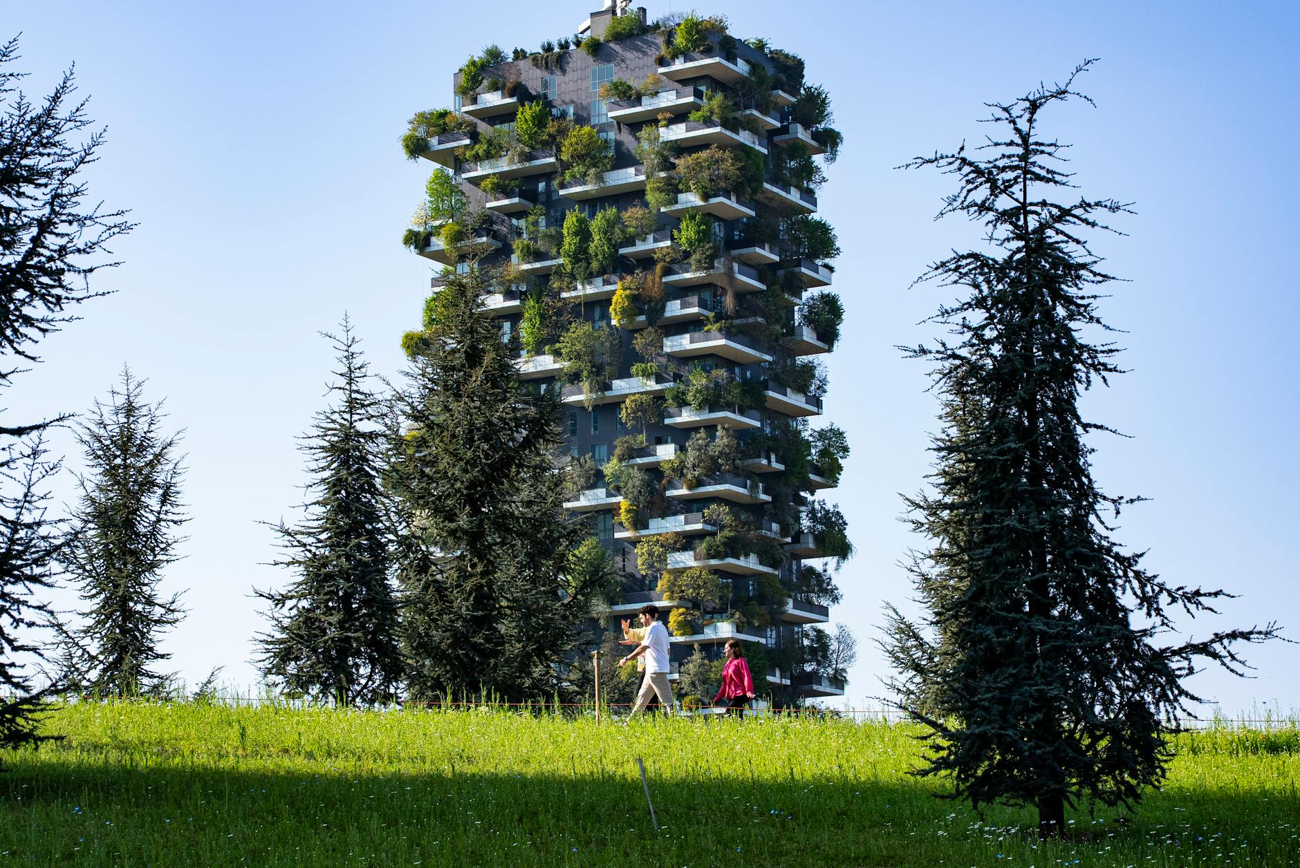 Porta Nuova modern architecture in Milan neighborhoods